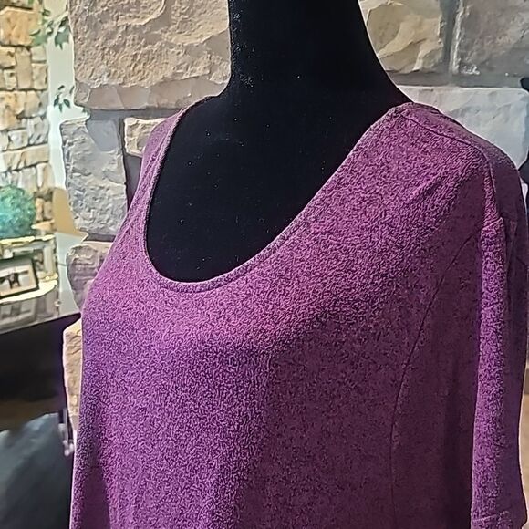 Old Navy berry colored pullover tent dress size XXL - Picture 3 of 7